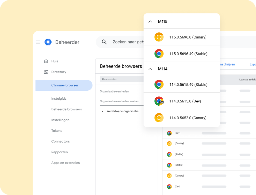 Beveilig het browser met Google Chrome Enterprise