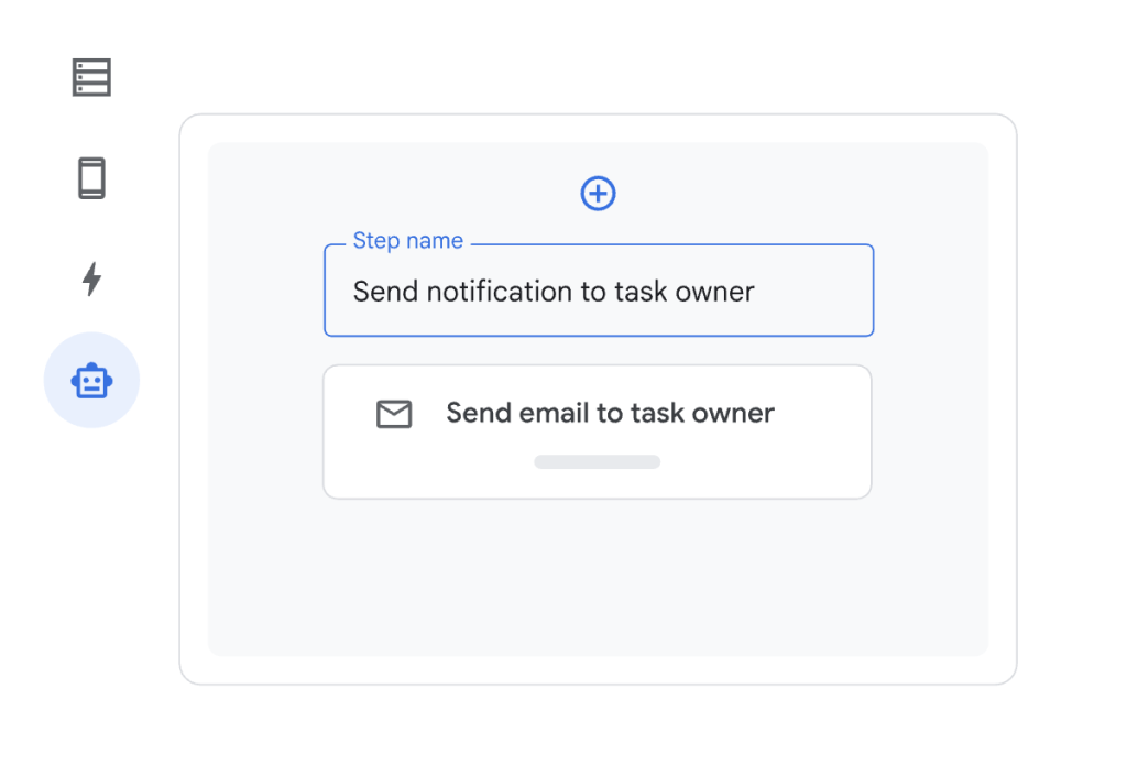 Taken automatiseren met Google Appsheet