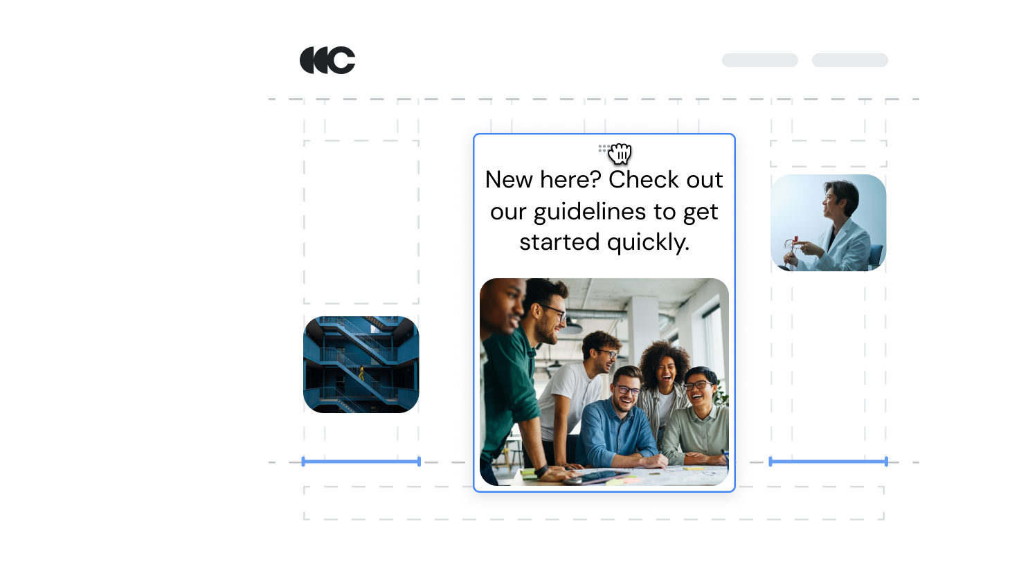 Drag and Drop interface in Google Sites